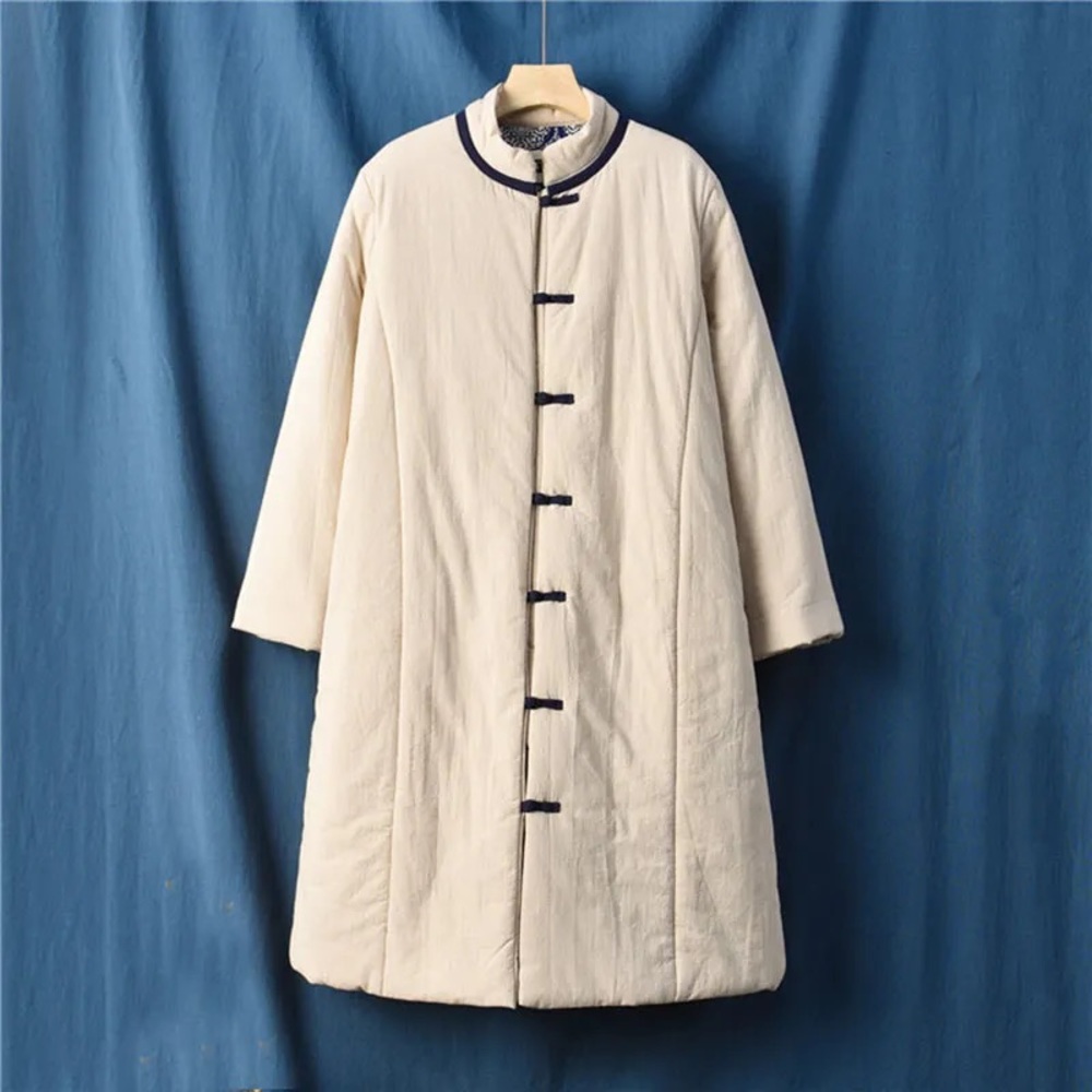 Retro Chinese-style Winter Coat, NWT!